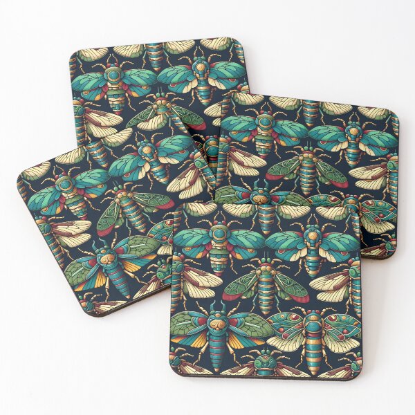 Item preview, Cicada Pattern 2024 Vintage designed and sold by RR-Arts.