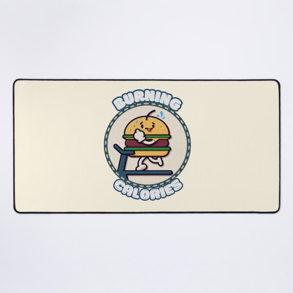 Item preview, Kawaii Burger Exercise GYM designed and sold by GALUMARKET.