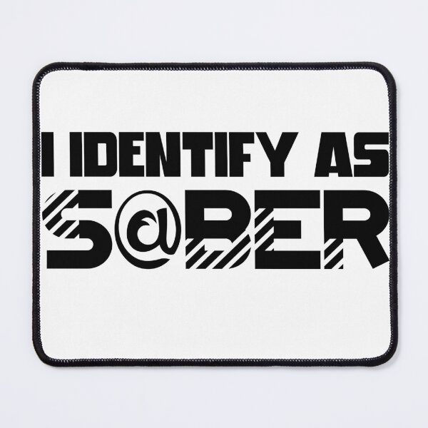 Item preview, I IDENTIFY AS S@BER designed and sold by TeeEagle.