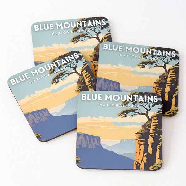 Item preview, Blue Mountains National Park Australia designed and sold by ZionPosteria.