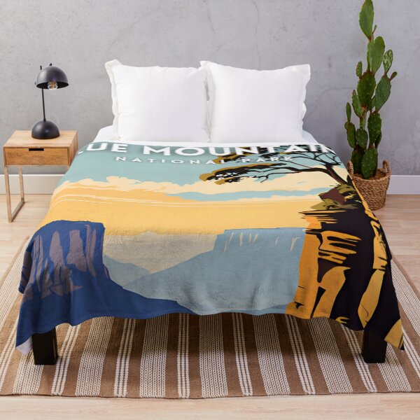 Item preview, Blue Mountains National Park Australia designed and sold by ZionPosteria.