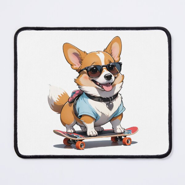 Item preview, Skateboarding Pup designed and sold by Positive_Space.