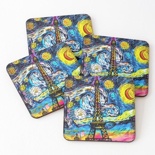 Item preview, Paris Starry Night  designed and sold by Vkinsify.