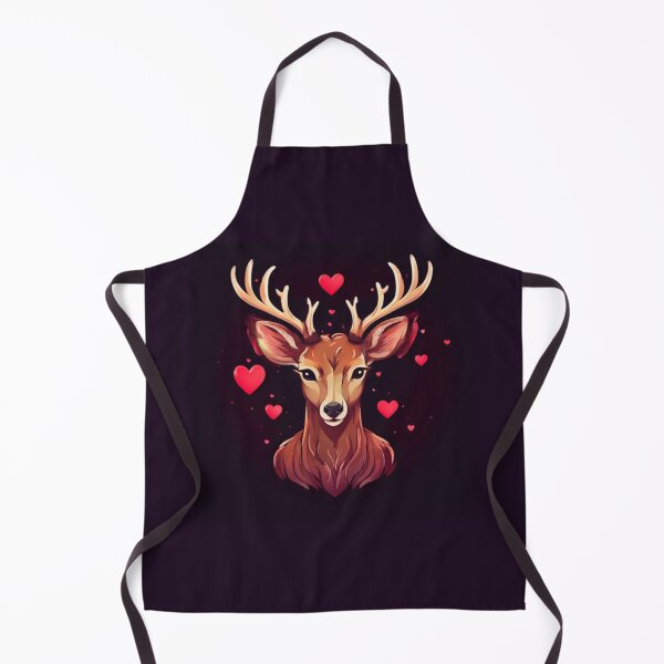 Item preview, Deer with Hearts designed and sold by Planetporridge.