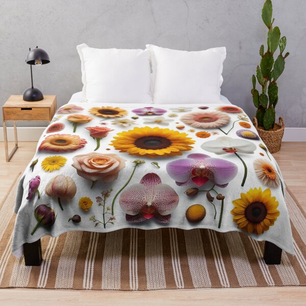 Item preview, various colorful flowers arranged designed and sold by bernhagen.