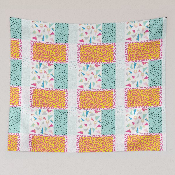 Item preview, 90's Pattern Funky Colors designed and sold by Tobe Fonseca®.
