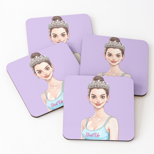 Item preview, The Princess Diaries Mia Thermopolis Anne Hathaway Cartoon  designed and sold by baranskini.