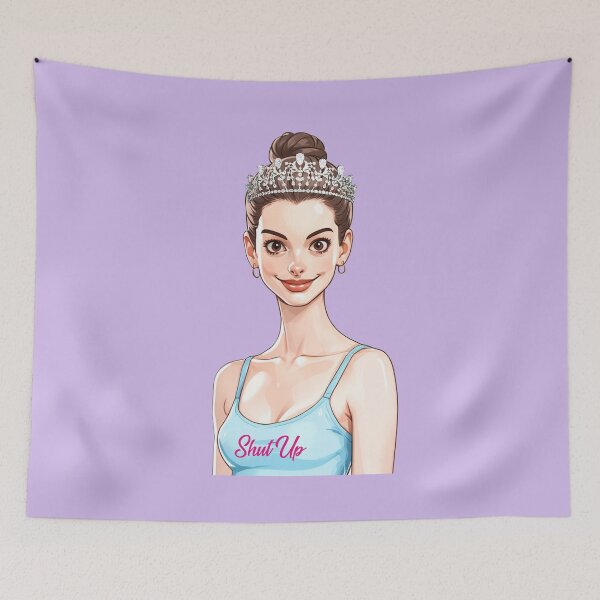 Item preview, The Princess Diaries Mia Thermopolis Anne Hathaway Cartoon  designed and sold by baranskini.