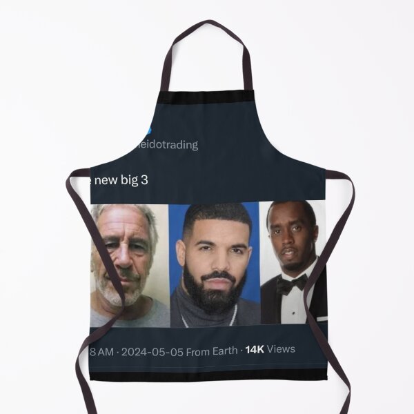 Item preview, the new big three drake diss track meme 2024 designed and sold by cloudzer0000.