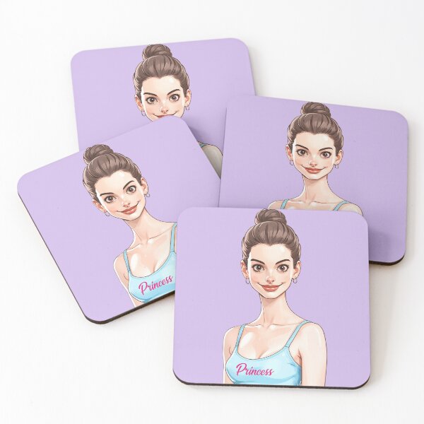 Item preview, The Princess Diaries Mia Thermopolis Anne Hathaway Cartoon  designed and sold by baranskini.