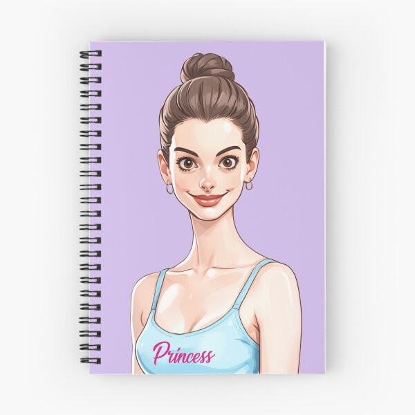 Item preview, The Princess Diaries Mia Thermopolis Anne Hathaway Cartoon  designed and sold by baranskini.
