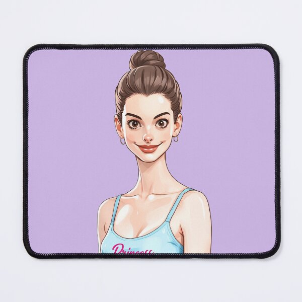Item preview, The Princess Diaries Mia Thermopolis Anne Hathaway Cartoon designed and sold by baranskini.