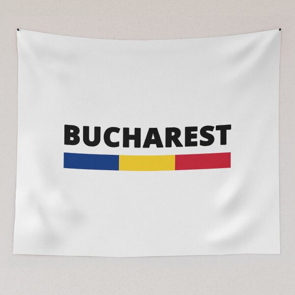 Item preview, Bucharest Flag Minimalist designed and sold by lukassfr.