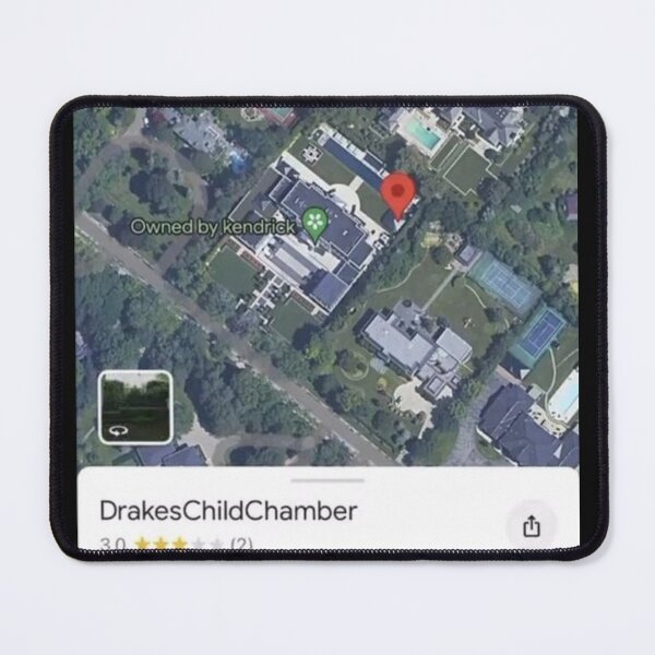 Item preview, google map drake diss track meme 2024 designed and sold by cloudzer0000.