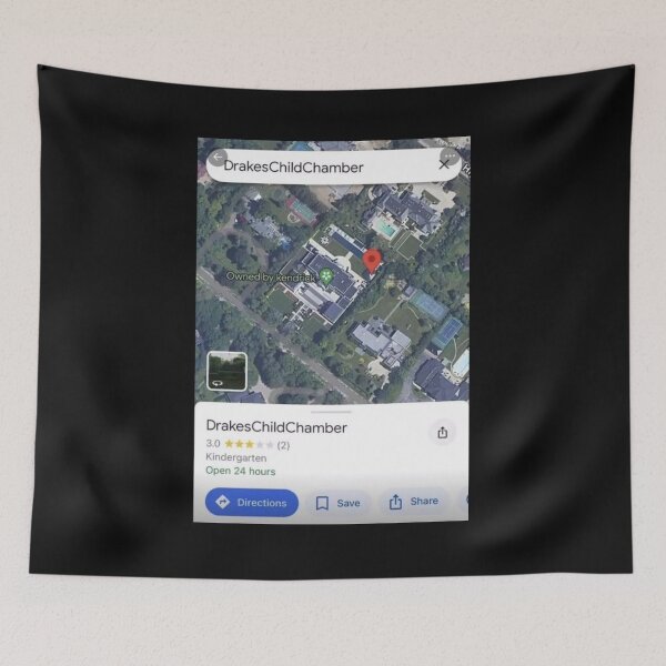Item preview, google map drake diss track meme 2024 designed and sold by cloudzer0000.