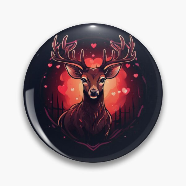 Item preview, Deer and Hearts designed and sold by Planetporridge.