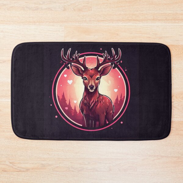 Item preview, Cute Deer with Hearts designed and sold by Planetporridge.