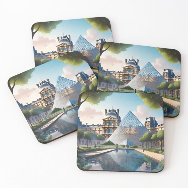 Item preview, Pyramidal Splendor: The Louvre Pyramid designed and sold by GrizzlyCollective.