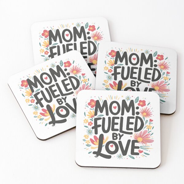 Item preview, Mom - fueled by love. Beloved mom. designed and sold by Grygiel23.
