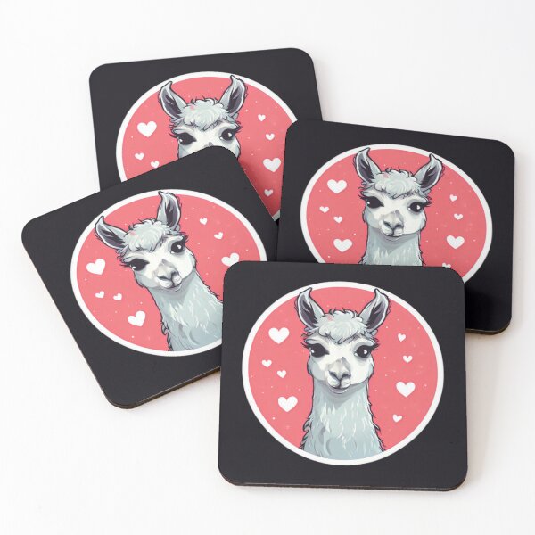 Item preview, Llama Heart Art designed and sold by Planetporridge.