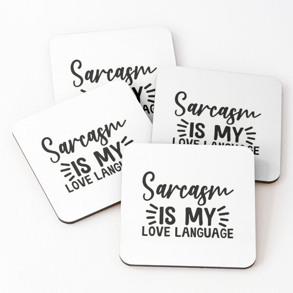 Item preview, Sarcasm is my love language designed and sold by Made-by-Gus.