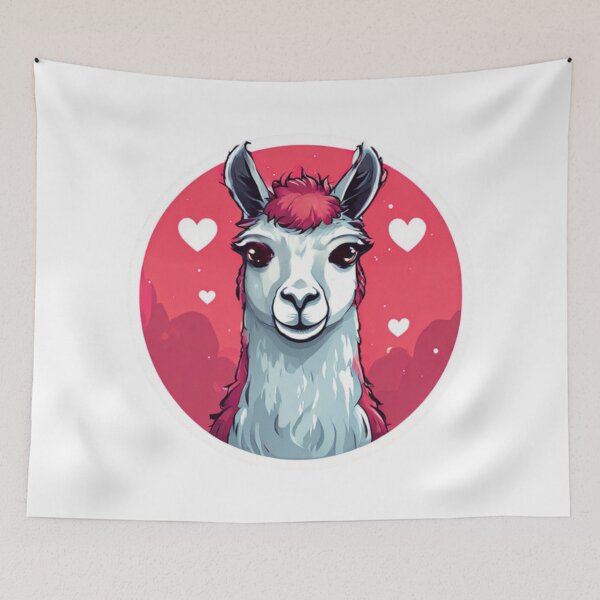 Item preview, Llama Heart Design designed and sold by Planetporridge.