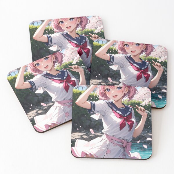 Item preview, Cute Anime Sailor Girl, Sakura Aoki designed and sold by iloveanimechibi.