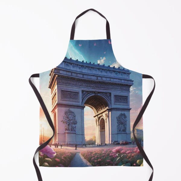 Aperçu de l'œuvre Fleurs de triomphe : Arc de Triomphe créée et vendue par GrizzlyCollective.
