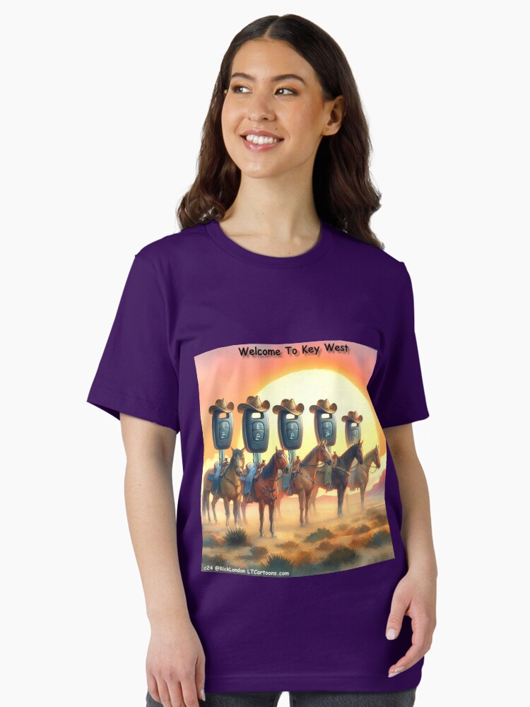 Thumbnail 2 of 7, Essential T-Shirt, Welcome To Key West designed and sold by ltcartoons.