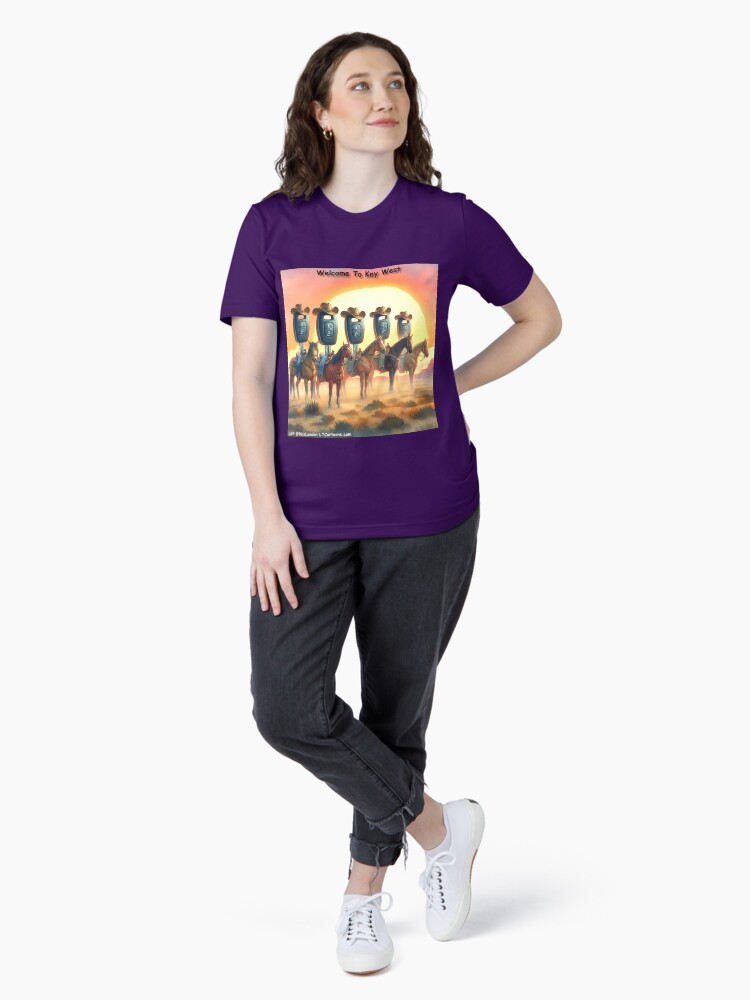 Thumbnail 4 of 7, Essential T-Shirt, Welcome To Key West designed and sold by ltcartoons.