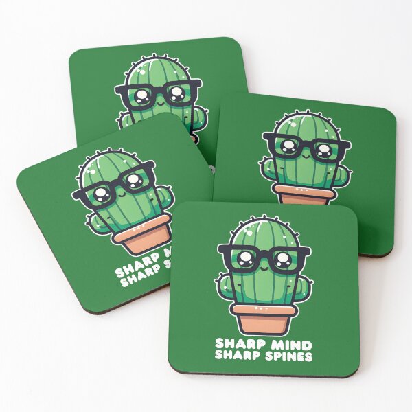 Item preview, Cute Cactus With Sharp Mind And Sharp Spine designed and sold by The magic  Yellow bus.