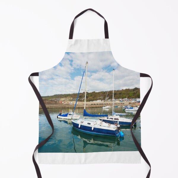 Item preview, Sailboats Reflected in Calm Harbour Waters designed and sold by Dorset Girl.