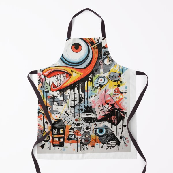 Item preview, Fish Wallart Graffiti designed and sold by Toms Tee.