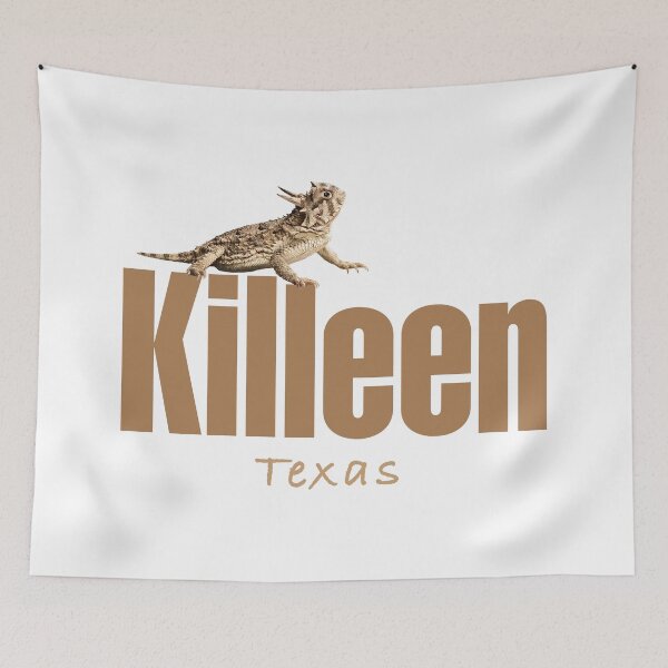 Item preview, Killeen Texas Horned Toad Design designed and sold by Futurebeachbum.