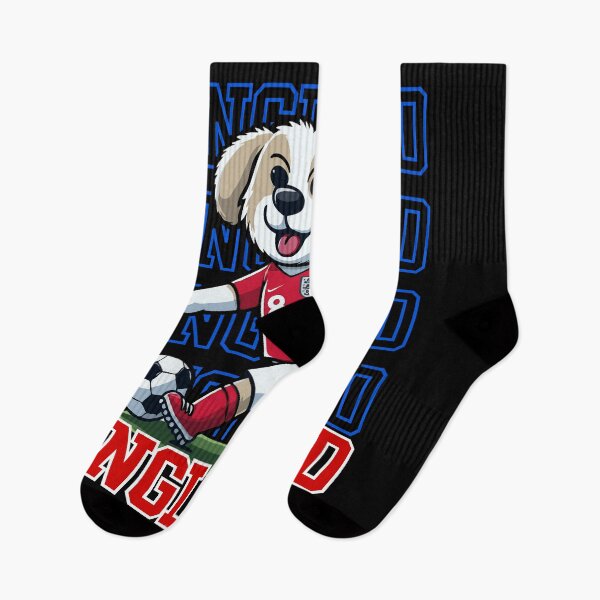 Item preview, Dog Playing Football | England Edition designed and sold by McThingummy.