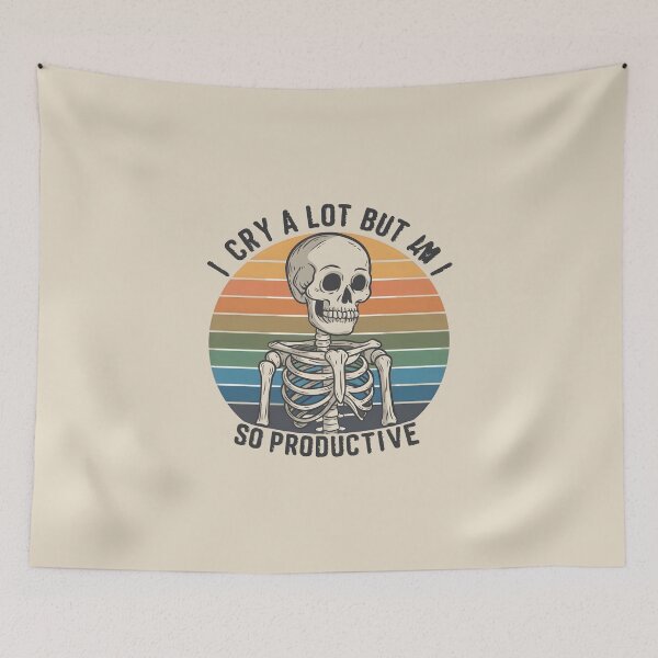 Item preview, I cry a lot but I am so productive Its An Art trendy designed and sold by FurRealStudioCo.