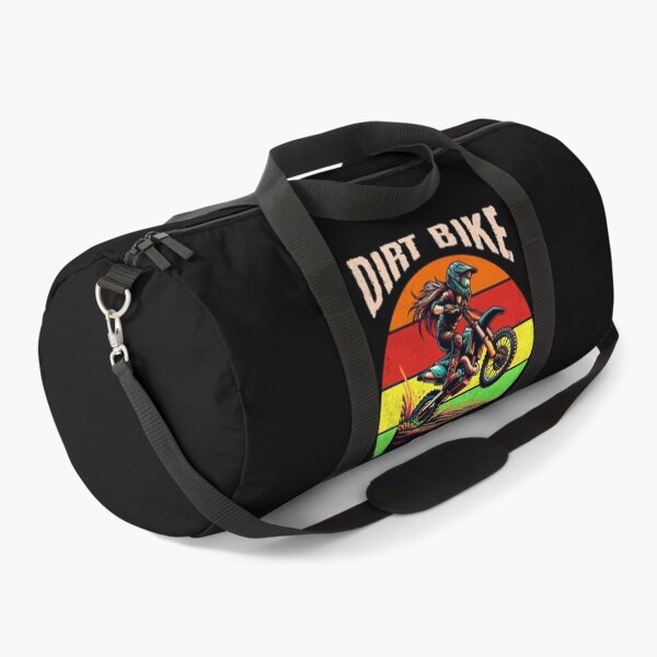 Item preview, Dirt Bike Diva Racing Motorcycles Dirt Bike Rider Motocross Dirt Track Motorbike Girl Women designed and sold by CarantinedChaos.