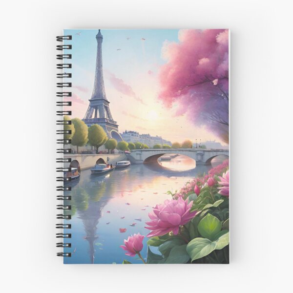 Item preview, Springtime Splendor: Eiffel Tower Overlooking the Seine River designed and sold by GrizzlyCollective.