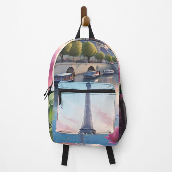 Item preview, Springtime Splendor: Eiffel Tower Overlooking the Seine River designed and sold by GrizzlyCollective.