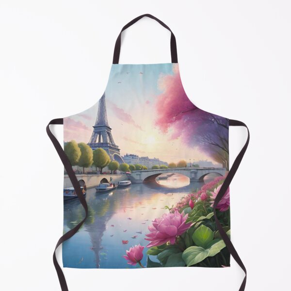 Item preview, Springtime Splendor: Eiffel Tower Overlooking the Seine River designed and sold by GrizzlyCollective.
