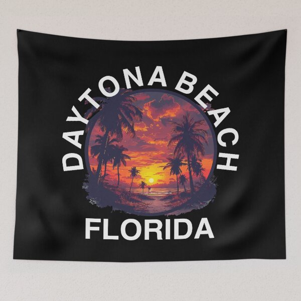 Item preview, Daytona Beach - Florida (with White Lettering) designed and sold by VelvetRoom.
