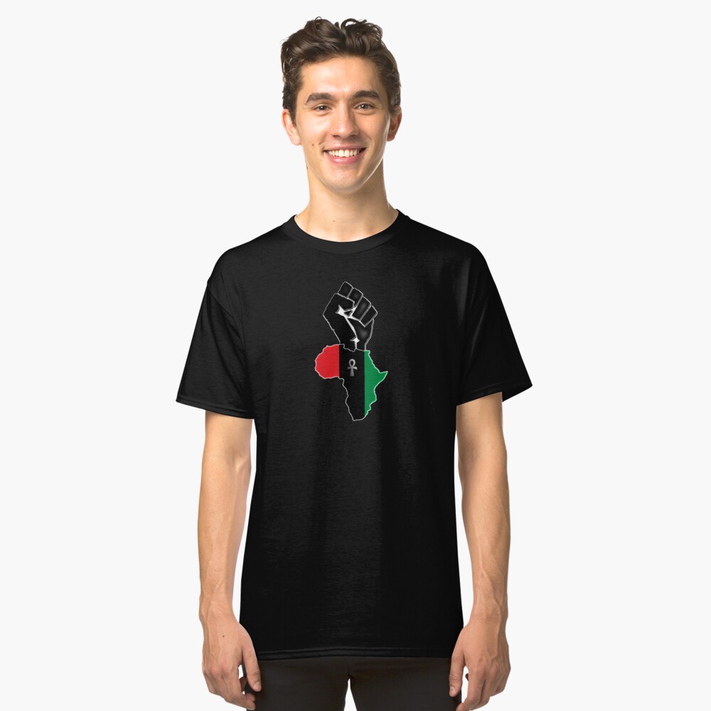 Black fist Africa custom Tee Classic T-Shirt