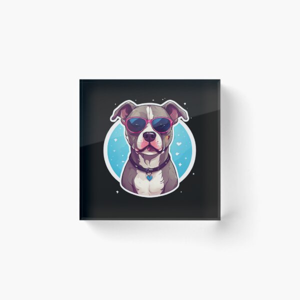 Item preview, Pitbull with Sunglases Design designed and sold by Planetporridge.