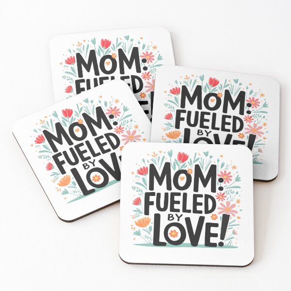 Item preview, Love my mom - fueled by love. Beloved mom. designed and sold by Grygiel23.