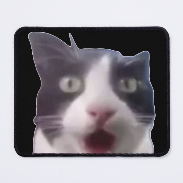 Item preview, Funny Shocked Cat Meme designed and sold by Maviartig.