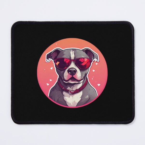 Item preview, Pitbull with Sunglases Art designed and sold by Planetporridge.