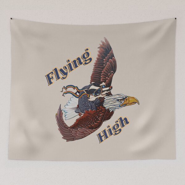 Item preview, Flying High - Eagle Dog designed and sold by MugsAndDuds.