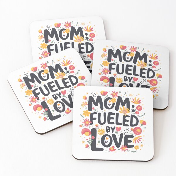 Item preview, Only mom - fueled by love. Beloved mom. designed and sold by Grygiel23.