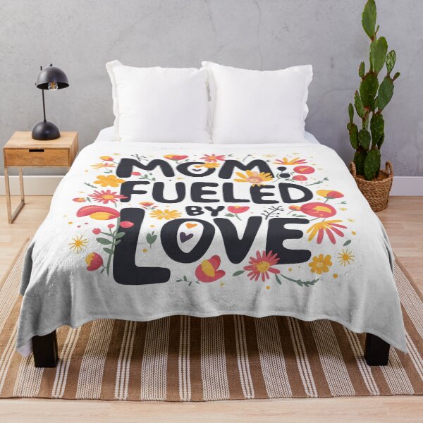 Item preview, Only mom - fueled by love. Beloved mom. designed and sold by Grygiel23.