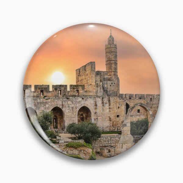 Item preview, Jerusalem's Tower of David at Sunset designed and sold by Mitchell Grosky.
